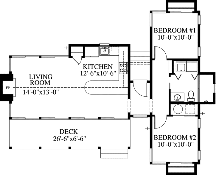 Main Floor Plan: 54-116