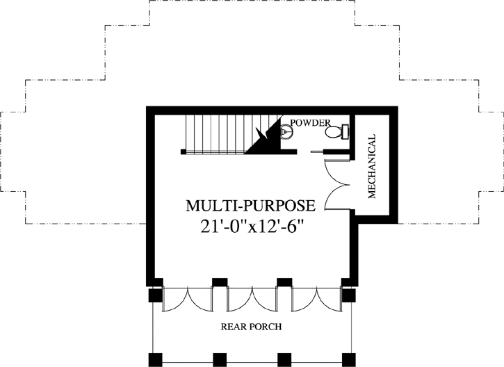 Lower Floor Plan:54-119