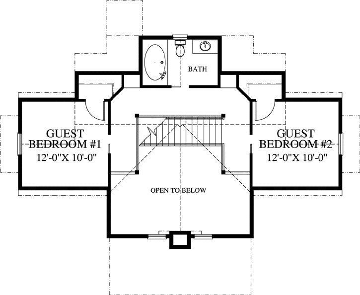 Upper/Second Floor Plan:54-119