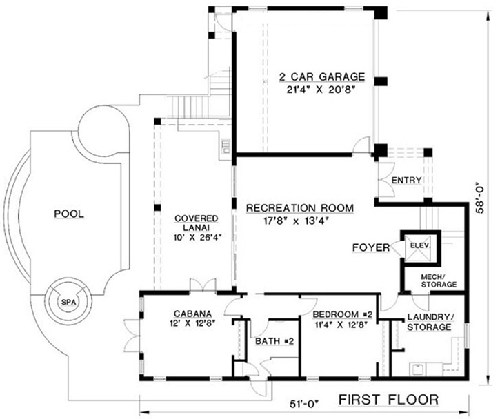 Main Floor Plan: 55-224