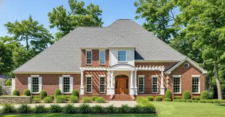 Southern house plans 56-107 - front exterior, 3,553 sq ft, 4 bed, 3 bath house plans | Monster House Plans