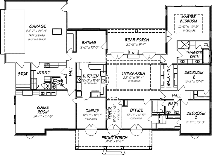 Main Floor Plan: 56-108