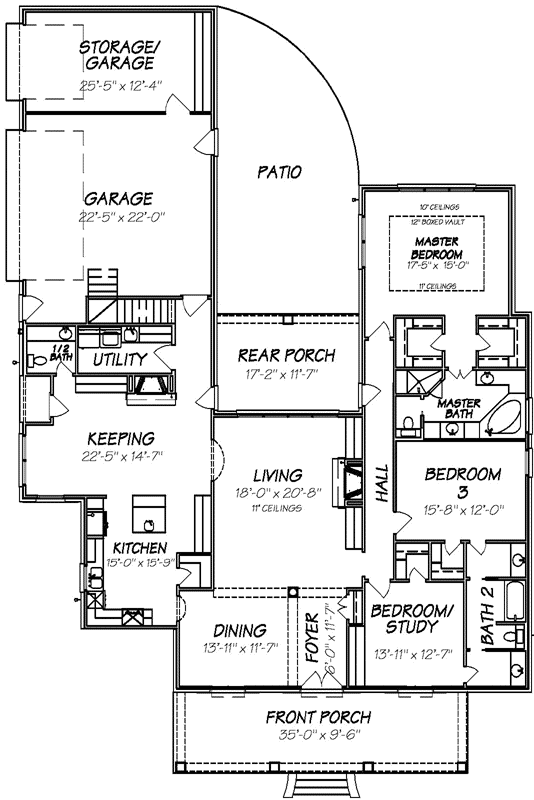Main Floor Plan: 56-109