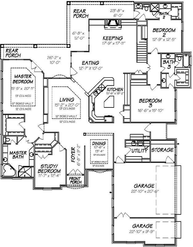 Main Floor Plan: 56-112