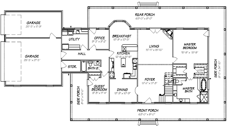Main Floor Plan: 56-117