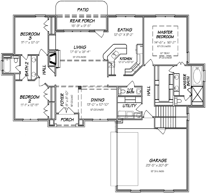 Main Floor Plan: 56-119
