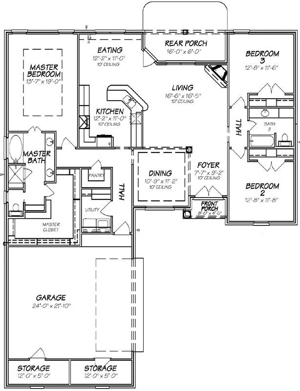 Main Floor Plan: 56-126