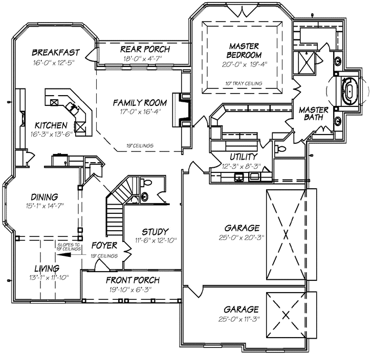 Main Floor Plan: 56-128