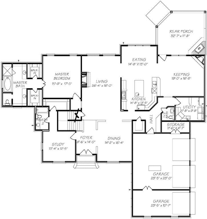 Main Floor Plan: 56-130