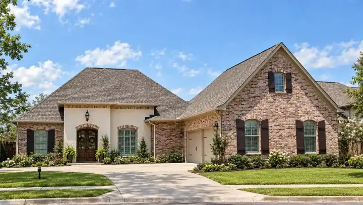 Traditional house plans 56-138 - front exterior, 2,364 sq ft, 3 bed, 2 bath house plans | Monster House Plans