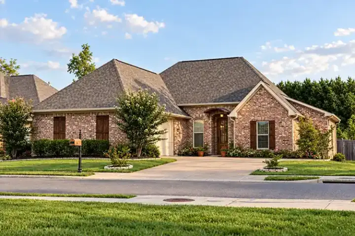 Southern house plans 56-228 - front exterior, 1,799 sq ft, 4 bed, 2 bath house plans | Monster House Plans