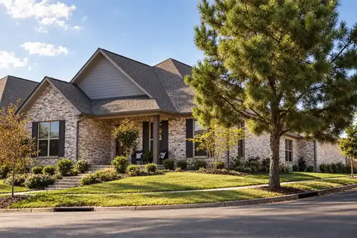 Traditional house plans 56-235 - front exterior, 2,415 sq ft, 3 bed, 2 bath house plans | Monster House Plans