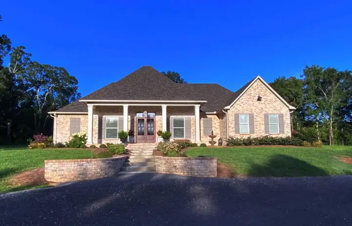Southern house plans 56-258 - front exterior, 2,960 sq ft, 4 bed, 3 bath house plans | Monster House Plans