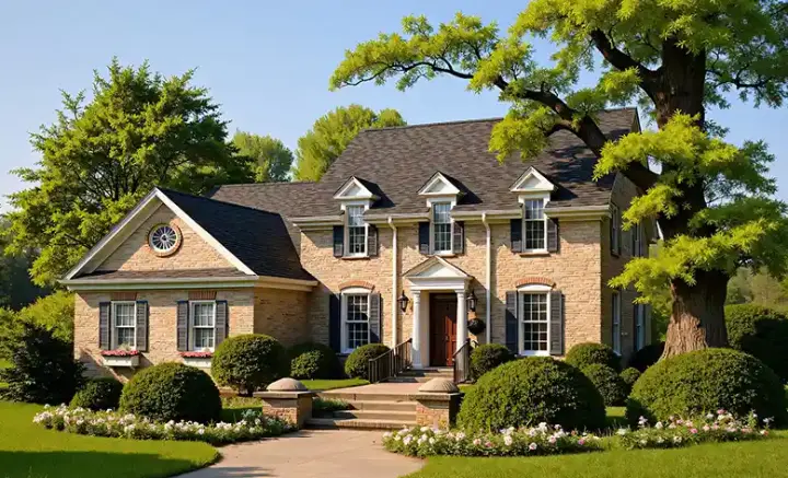 French Country house plans 57-110 - front exterior, 2,784 sq ft, 3 bed, 3 bath house plans | Monster House Plans