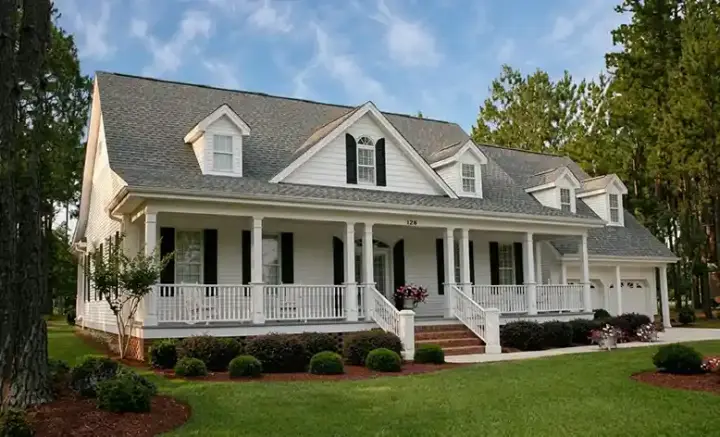 Southern house plans 57-115 - front exterior, 2,568 sq ft, 3 bed, 3 bath house plans | Monster House Plans