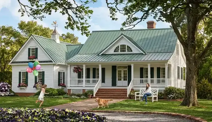 Country house plans 57-177 - front exterior, 2,010 sq ft, 3 bed, 2 bath house plans | Monster House Plans