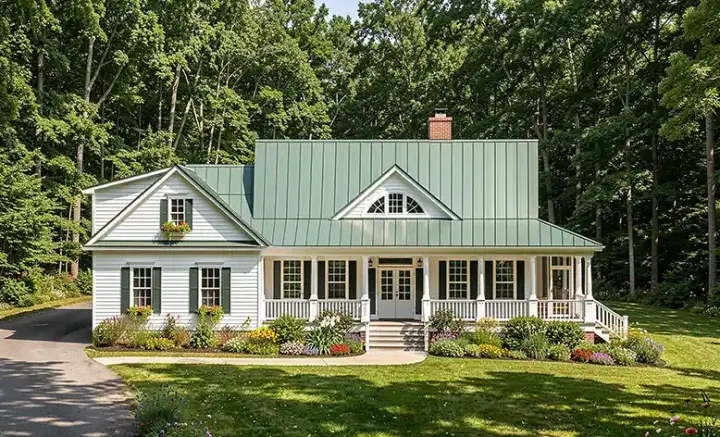 Country house plans 57-188 - front exterior, 2,010 sq ft, 3 bed, 2 bath house plans | Monster House Plans