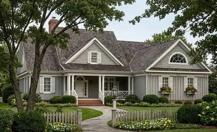 French Country house plans 57-189 - front exterior, 2,151 sq ft, 3 bed, 2 bath house plans | Monster House Plans