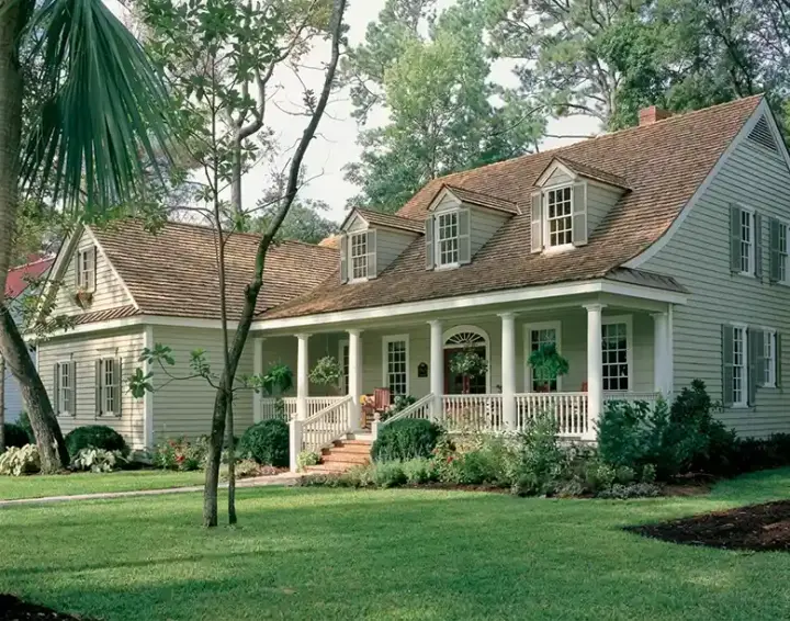 Southern house plans 57-197 - front exterior, 2,151 sq ft, 3 bed, 2 bath house plans | Monster House Plans