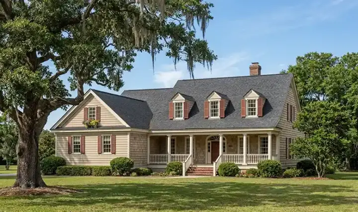 Country house plans 57-198 - front exterior, 2,336 sq ft, 3 bed, 2 bath house plans | Monster House Plans