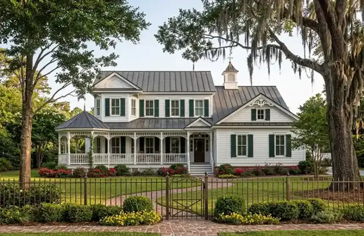 Victorian house plans 57-215 - front exterior, 2,099 sq ft, 3 bed, 2 bath house plans | Monster House Plans