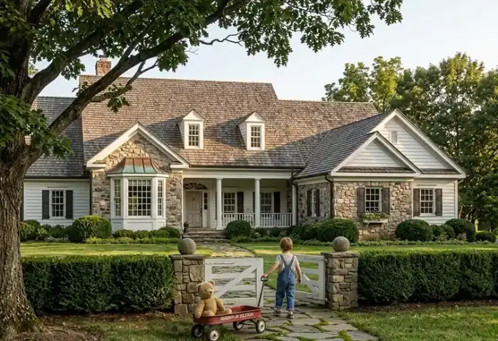 Country house plans 57-223 - front exterior, 2,818 sq ft, 4 bed, 3 bath house plans | Monster House Plans