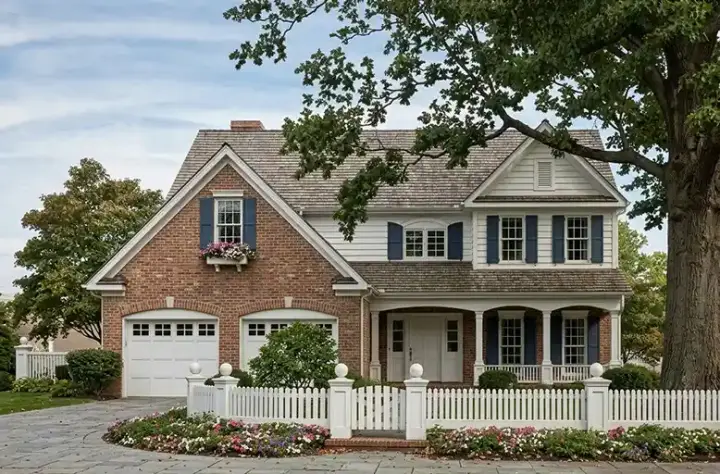 Country house plans 57-246 - front exterior, 2,204 sq ft, 3 bed, 2 bath house plans | Monster House Plans