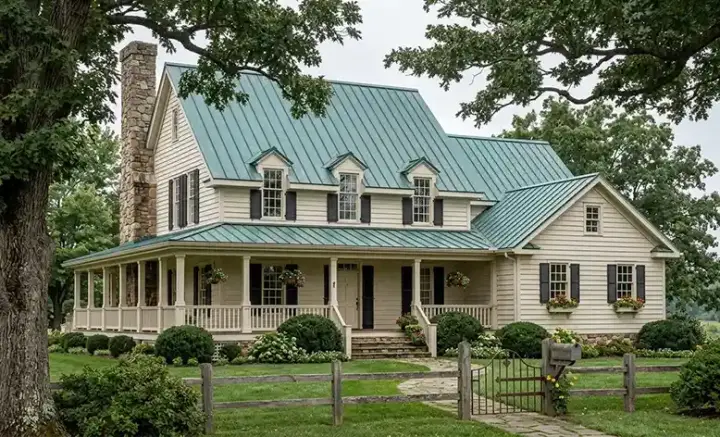 Country house plans 57-249 - front exterior, 2,910 sq ft, 4 bed, 3 bath house plans | Monster House Plans