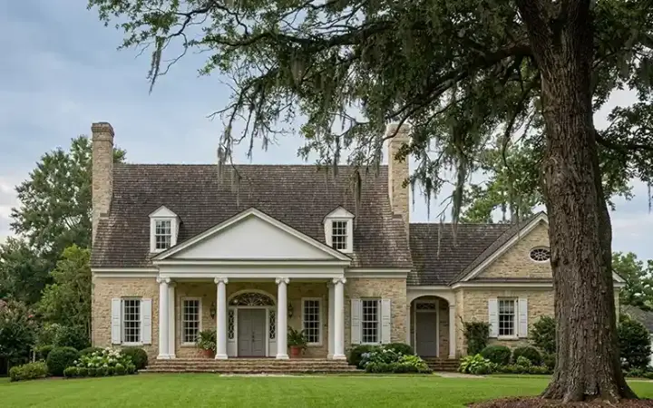 Southern house plans 57-290 - front exterior, 3,352 sq ft, 4 bed, 3 bath house plans | Monster House Plans