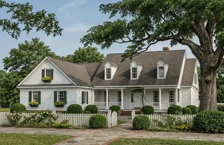 Country house plans 57-294 - front exterior, 3,129 sq ft, 4 bed, 3 bath house plans | Monster House Plans