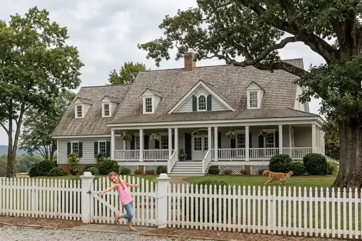 Country house plans 57-303 - front exterior, 2,566 sq ft, 4 bed, 3 bath house plans | Monster House Plans
