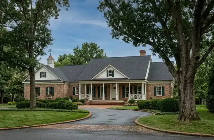 Southern house plans 57-350 - front exterior, 2,394 sq ft, 3 bed, 3 bath house plans | Monster House Plans