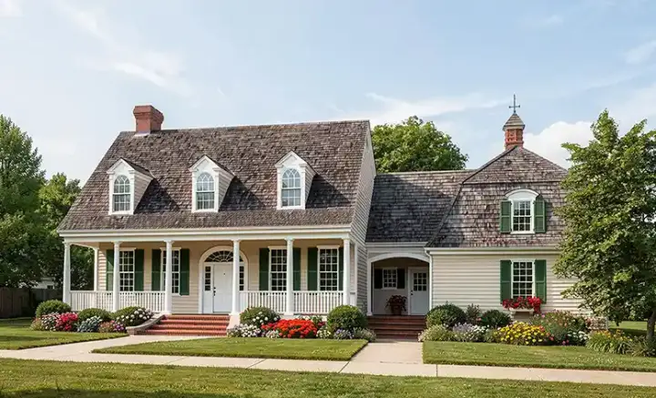 Southern house plans 57-400 - front exterior, 2,806 sq ft, 5 bed, 3 bath house plans | Monster House Plans