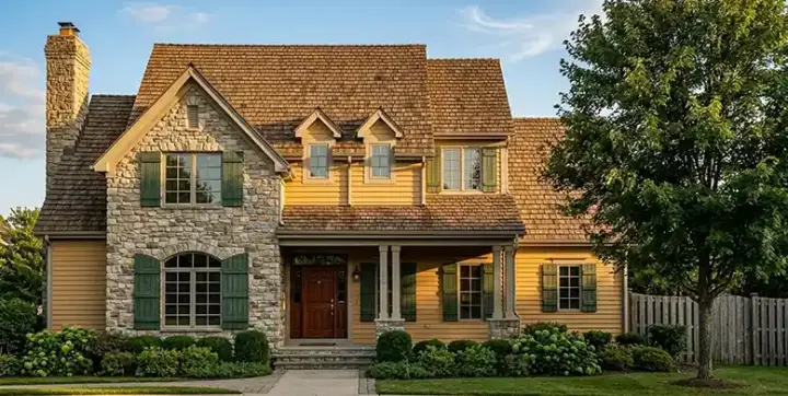 English Country house plans 58-104 - front exterior, 3,148 sq ft, 4 bed, 3 bath house plans | Monster House Plans