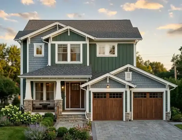 Bungalow house plans 58-109 - front exterior, 1,996 sq ft, 2 bed, 2 bath house plans | Monster House Plans