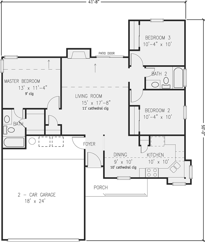 Main Floor Plan: 58-112