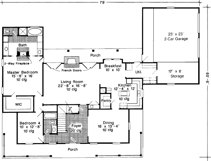 Main Floor Plan: 58-114