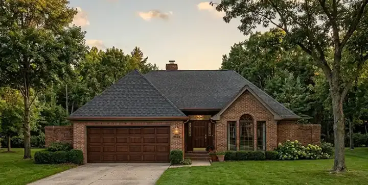 European house plans 58-125 - front exterior, 1,468 sq ft, 2 bed, 2 bath house plans | Monster House Plans