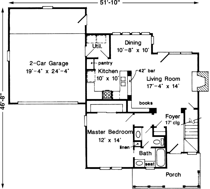 Main Floor Plan: 58-127