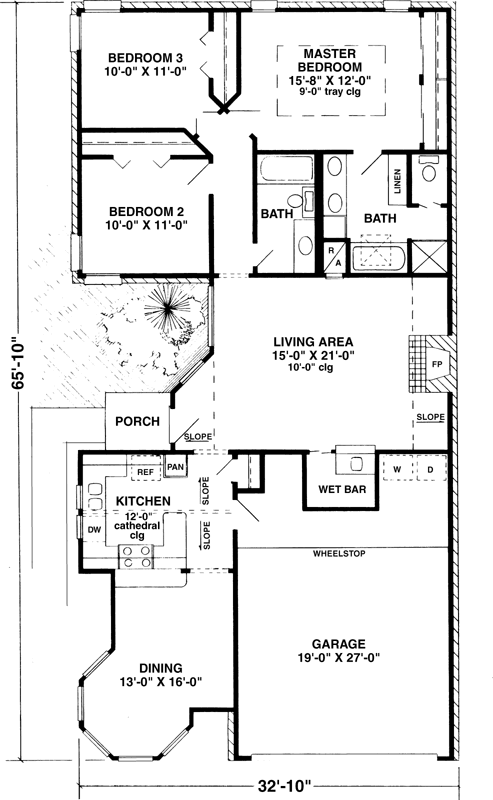 Main Floor Plan: 58-129