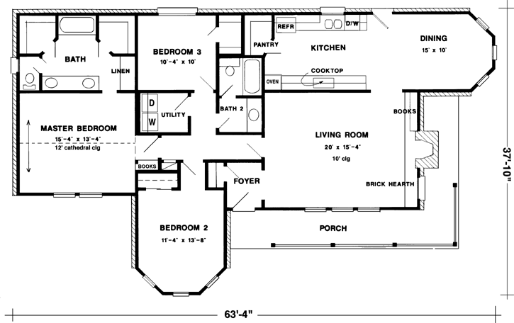 Main Floor Plan: 58-137