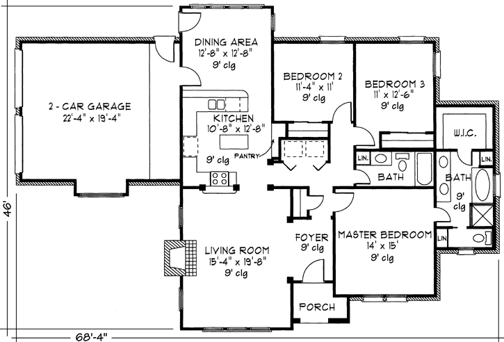 Main Floor Plan: 58-138