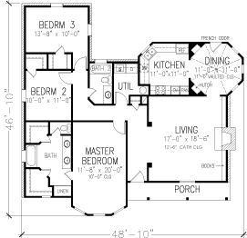Main Floor Plan: 58-139