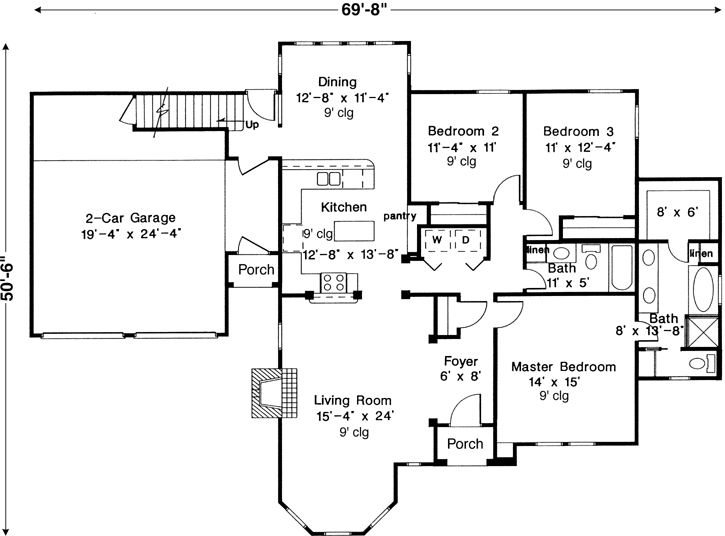 Main Floor Plan: 58-143