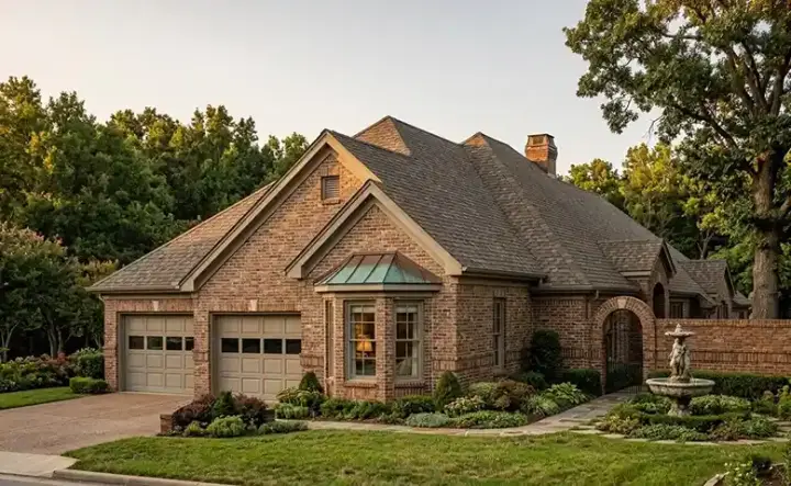 European house plans 58-144 - front exterior, 2,170 sq ft, 3 bed, 2 bath house plans | Monster House Plans