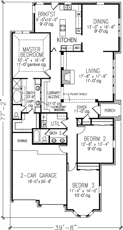 Main Floor Plan: 58-144