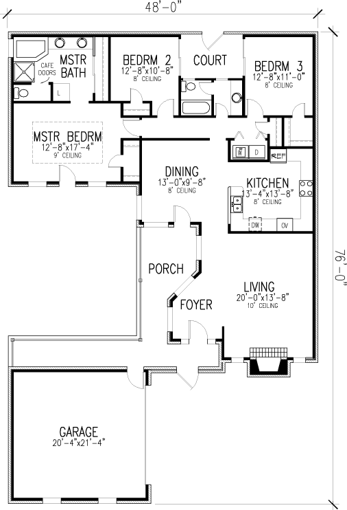 Main Floor Plan: 58-146