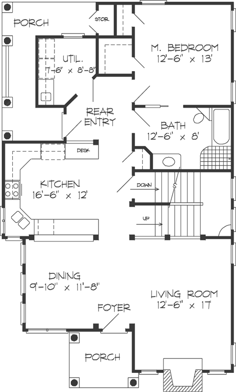 Main Floor Plan: 58-147