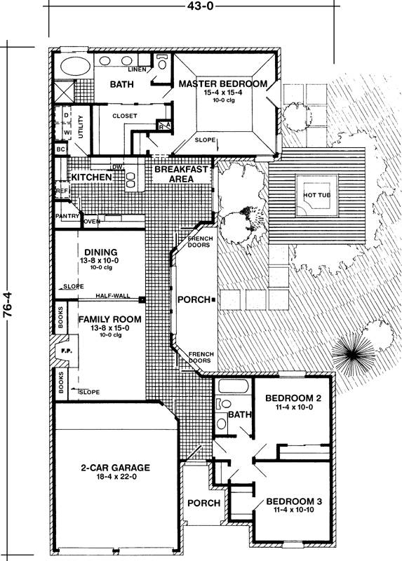 Main Floor Plan: 58-156