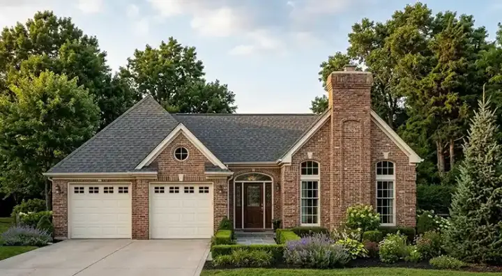 European house plans 58-157 - front exterior, 1,910 sq ft, 3 bed, 2 bath house plans | Monster House Plans